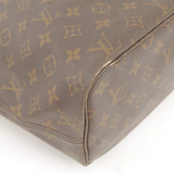 Auth Louis Vuitton Monogram Neverfull MM Tote Bag Brown - Picture 7 of 13
